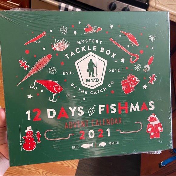 Other | Mystery Tackle Box 12 Days Of Christmas Fishing Lure Advent Calendar  | Poshmark